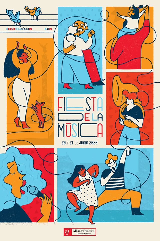 afiche_fiesta_de_la_musica_mexico_2020_coucou_lola