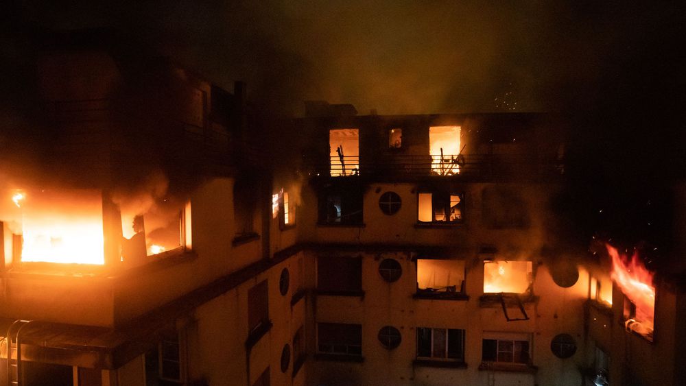 Incendio 2019 calle Erlanger