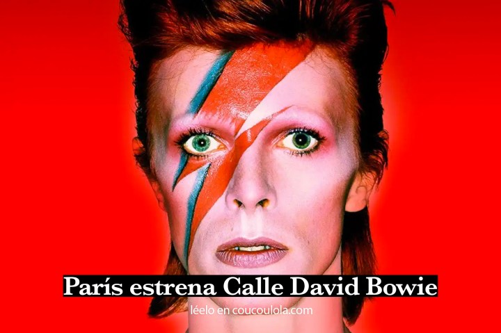 Descubre la nueva Calle David Bowie de&nbsp;París